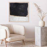 Blackout Variation (Square) Art Print