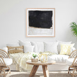 Blackout Variation (Square) Art Print