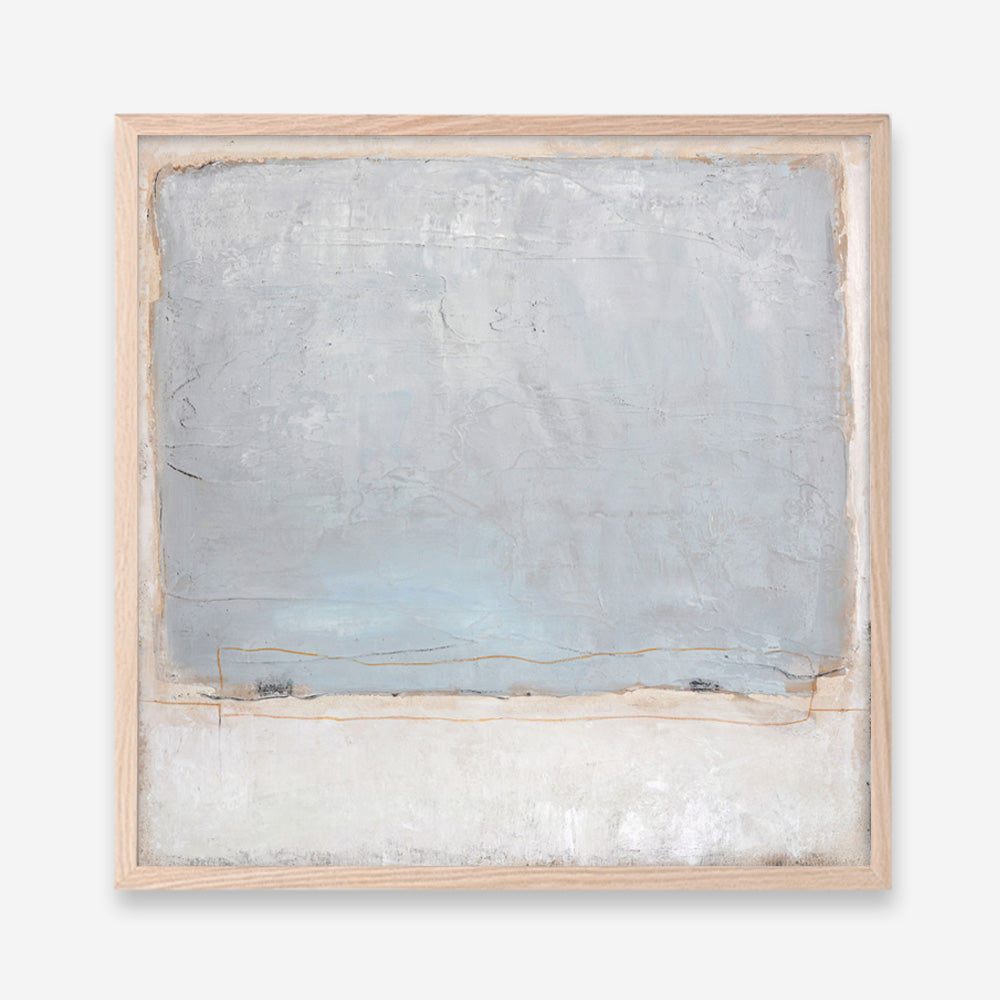 Blue Inside (Square) Art Print