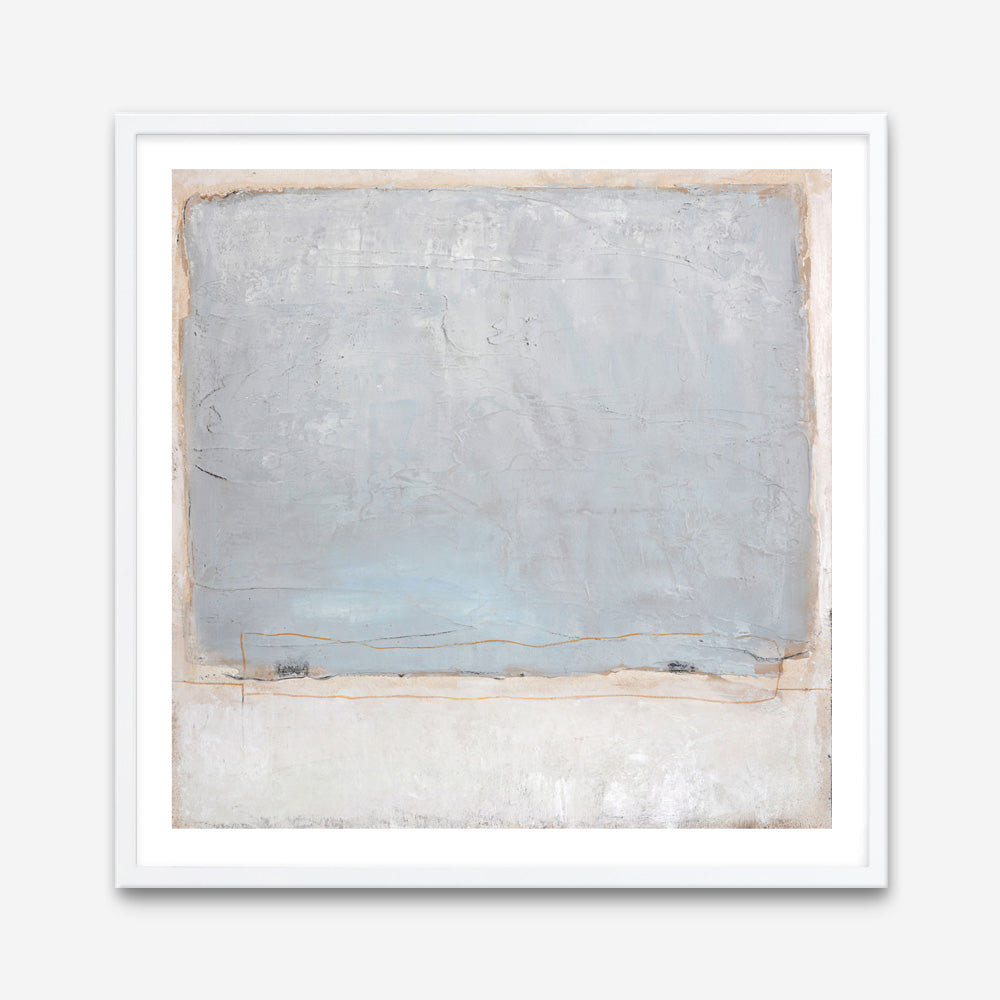 Blue Inside (Square) Art Print