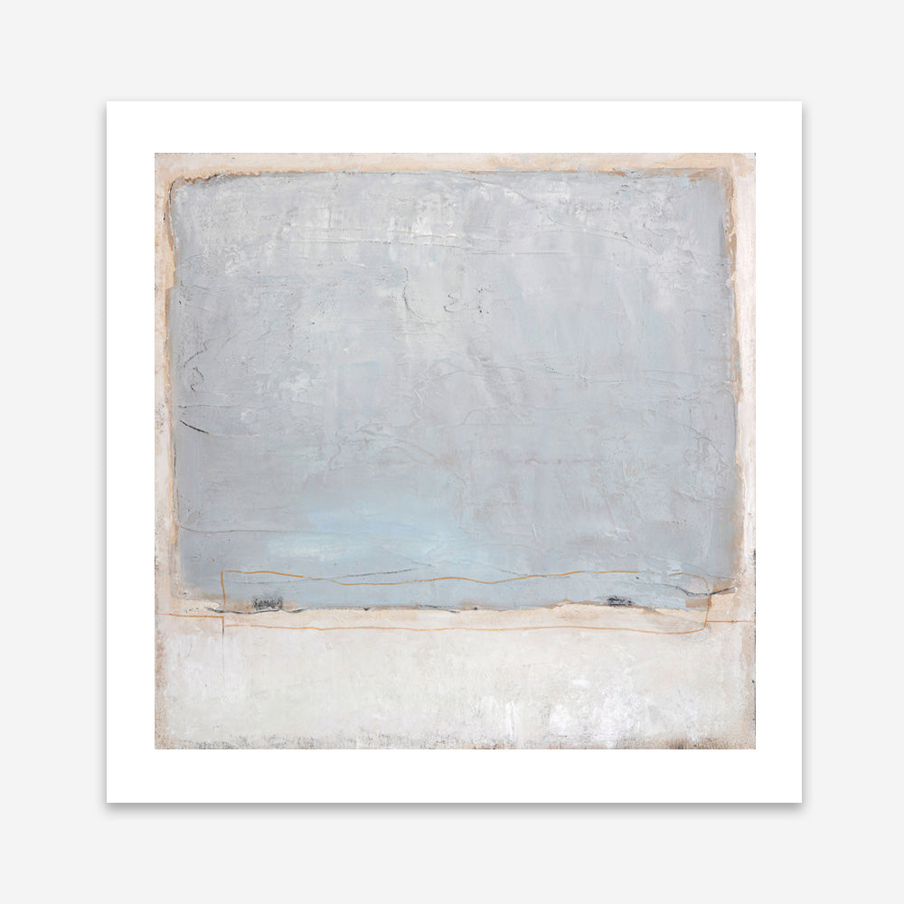 Blue Inside (Square) Art Print