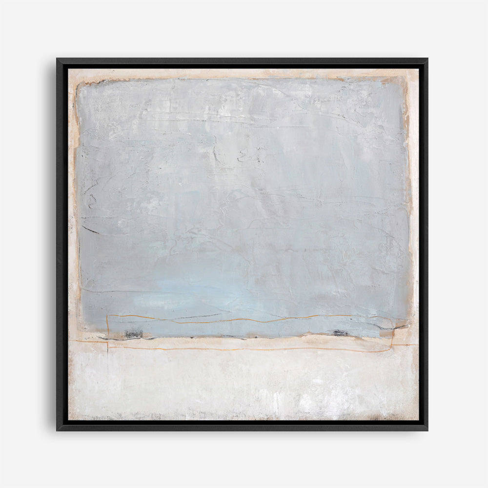 Blue Inside (Square) Canvas Print
