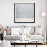 Blue Inside (Square) Canvas Print