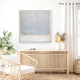 Blue Inside (Square) Canvas Print