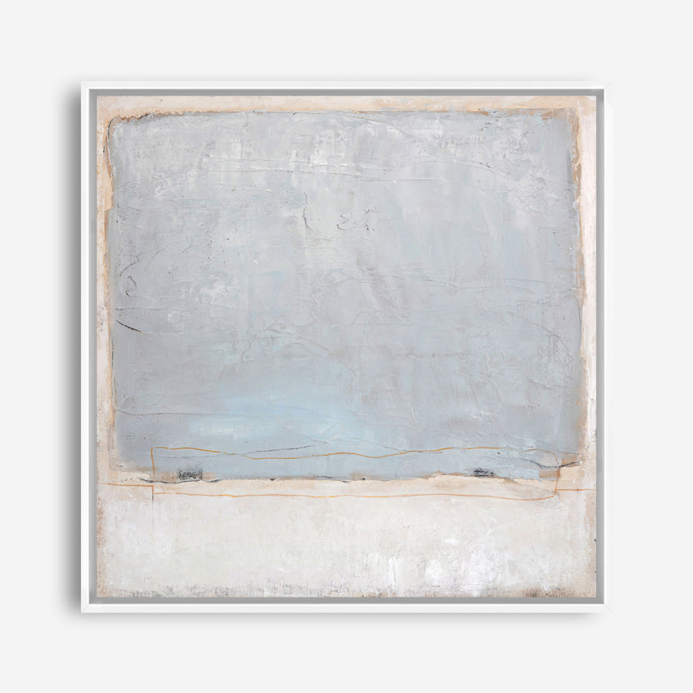 Blue Inside (Square) Canvas Print