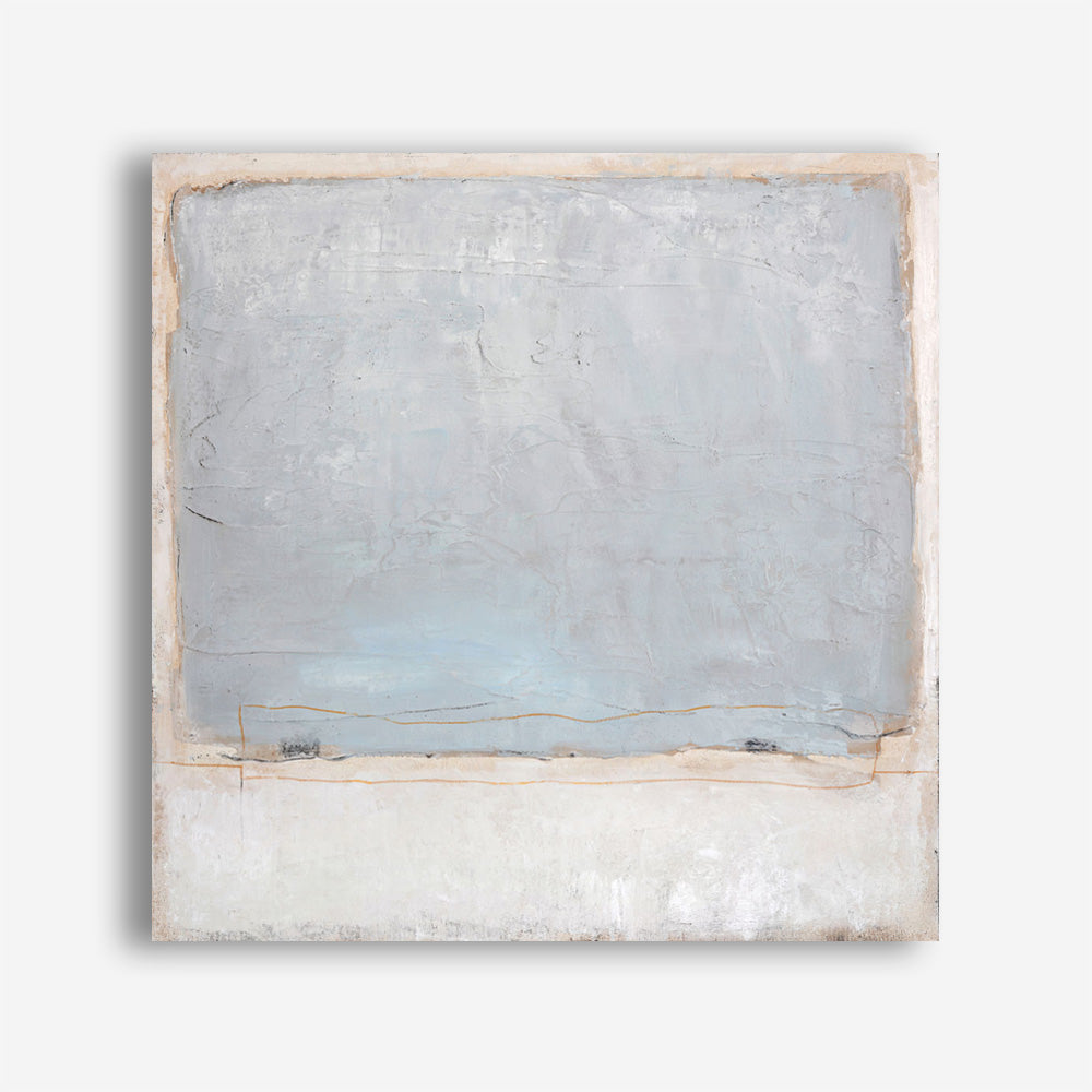 Blue Inside (Square) Canvas Print