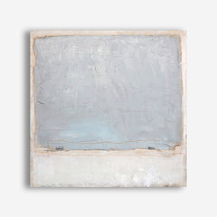 Blue Inside (Square) Canvas Print