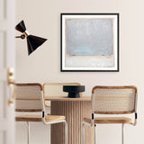 Blue Inside (Square) Art Print