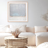 Blue Inside (Square) Art Print