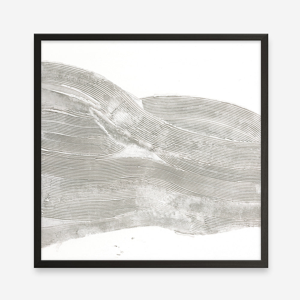 White Sculpture 1 (Square) Art Print