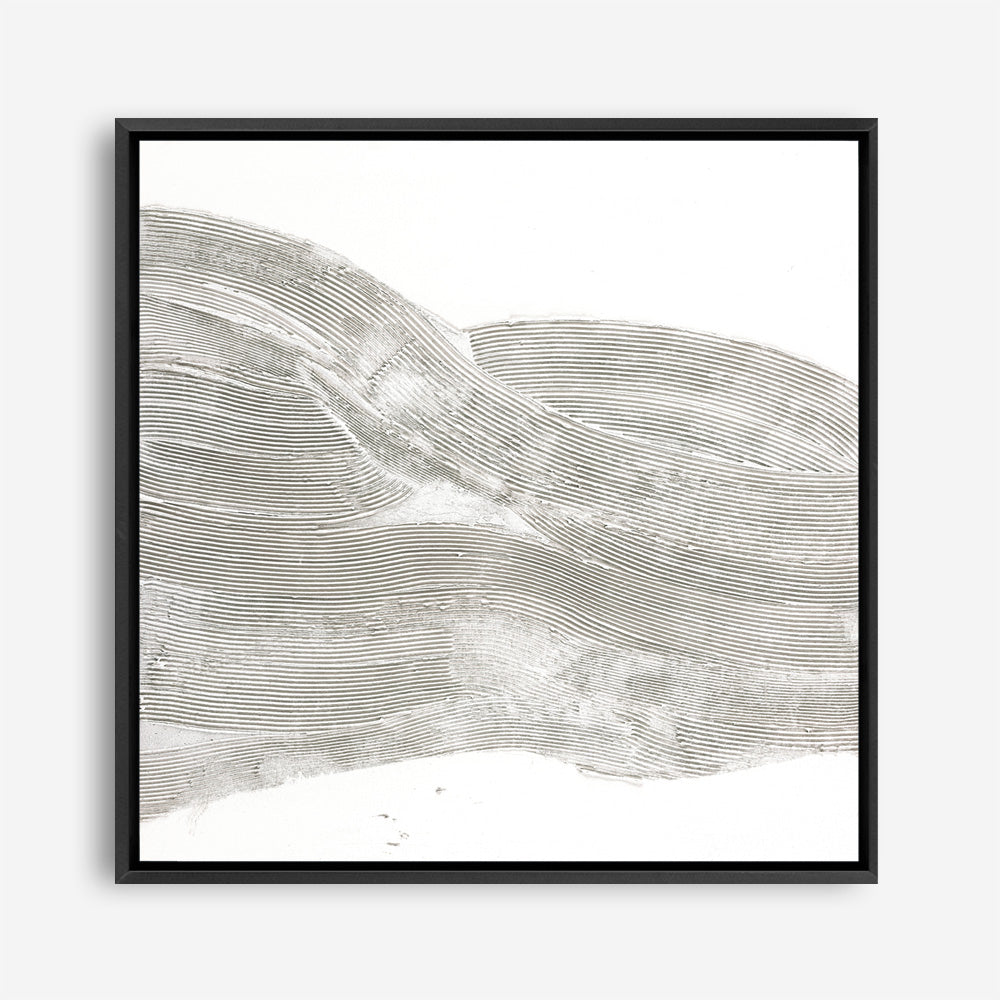 White Sculpture 1 (Square) Canvas Print