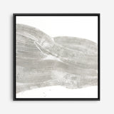 White Sculpture 1 (Square) Canvas Print
