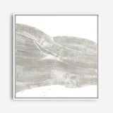 White Sculpture 1 (Square) Canvas Print