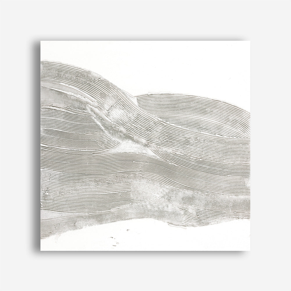 White Sculpture 1 (Square) Canvas Print
