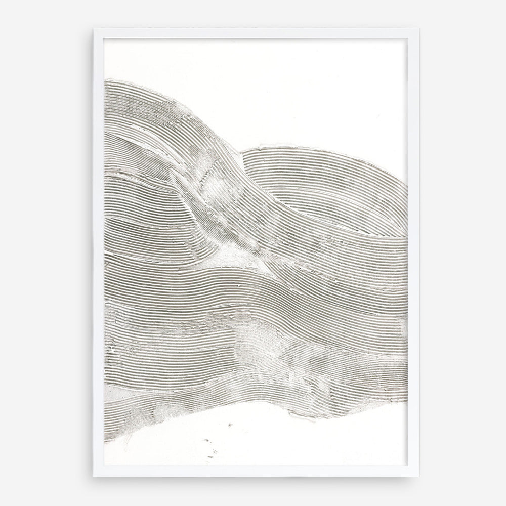 White Sculpture 1 Art Print