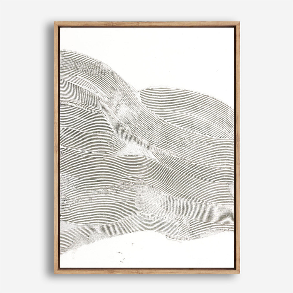 White Sculpture 1 Canvas Print