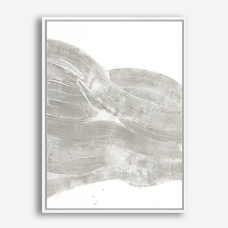 White Sculpture 1 Canvas Print