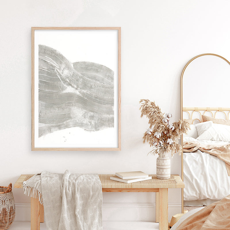 White Sculpture 1 Art Print