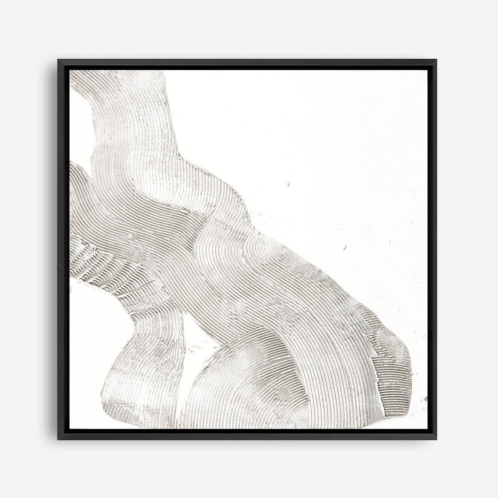White Sculpture 2 (Square) Canvas Print