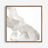 White Sculpture 2 (Square) Canvas Print