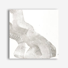 White Sculpture 2 (Square) Canvas Print