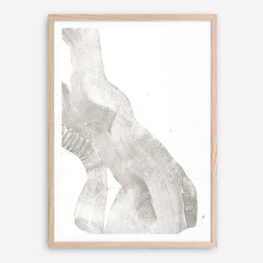 White Sculpture 2 Art Print