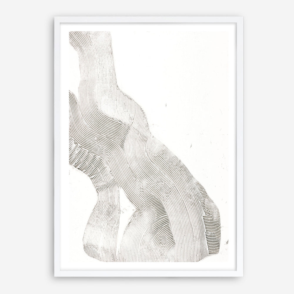 White Sculpture 2 Art Print