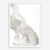 White Sculpture 2 Art Print
