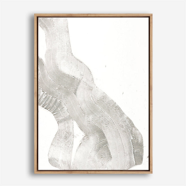 White Sculpture 2 Canvas Print