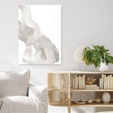 White Sculpture 2 Canvas Print