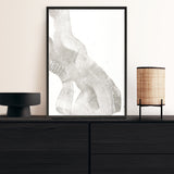 White Sculpture 2 Art Print