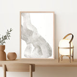 White Sculpture 2 Art Print