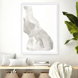 White Sculpture 2 Art Print