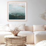 Gradient Grace (Square) Art Print