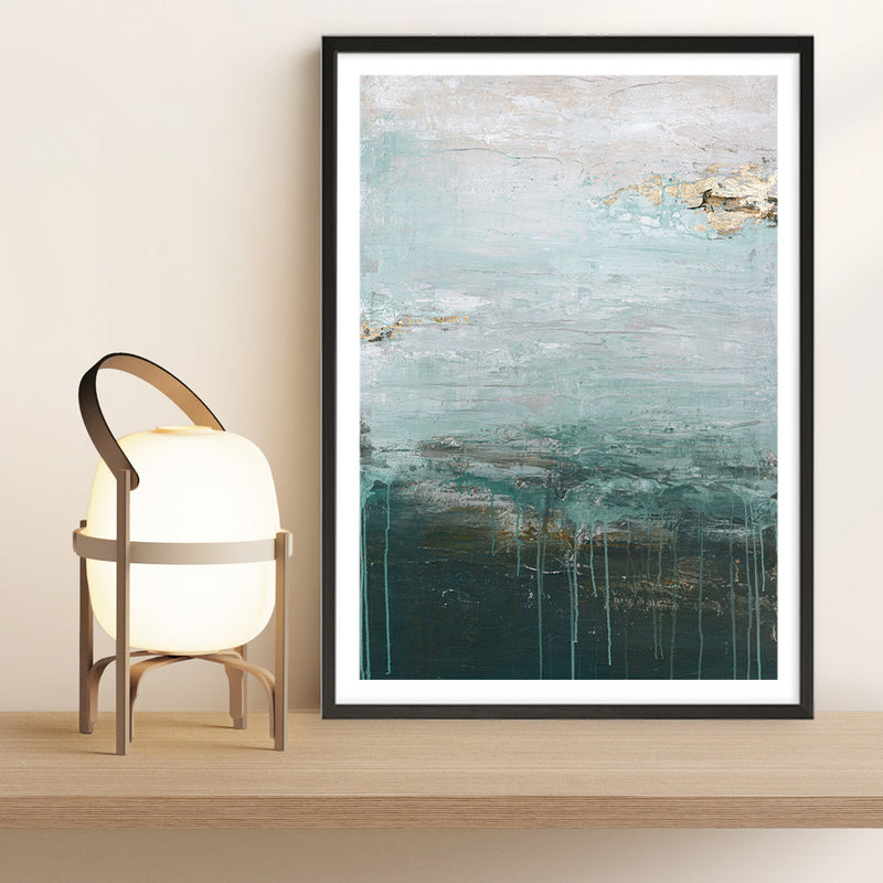 Gradient Grace Art Print