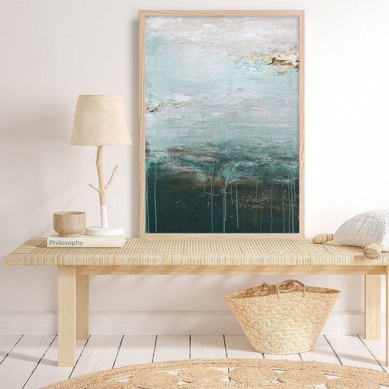Gradient Grace Art Print