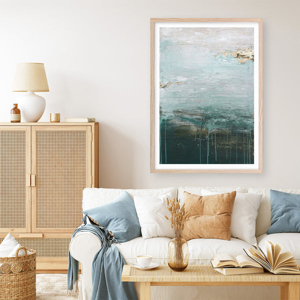 Gradient Grace Art Print