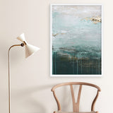 Gradient Grace Art Print