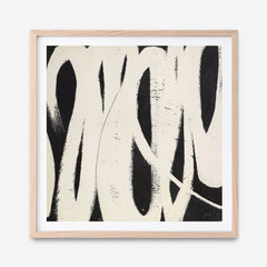 Spinning Around (Square) Art Print