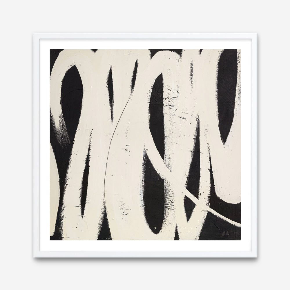 Spinning Around (Square) Art Print