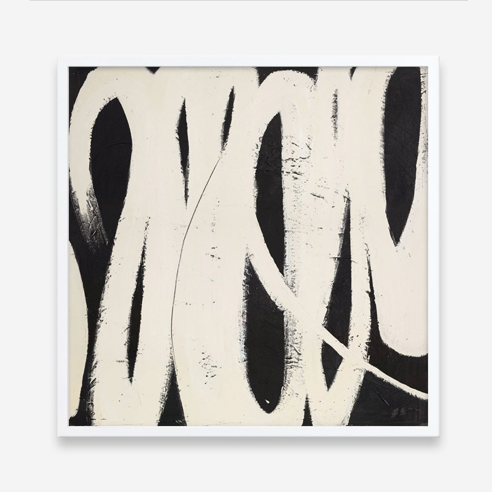 Spinning Around (Square) Art Print