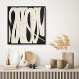 Spinning Around (Square) Canvas Print