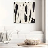 Spinning Around (Square) Canvas Print