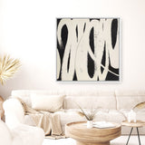 Spinning Around (Square) Canvas Print