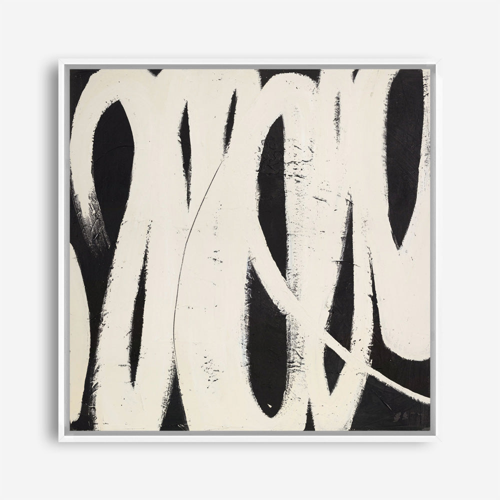 Spinning Around (Square) Canvas Print