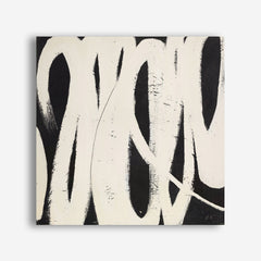 Spinning Around (Square) Canvas Print