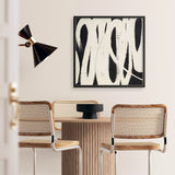 Spinning Around (Square) Art Print