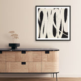 Spinning Around (Square) Art Print