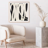 Spinning Around (Square) Art Print