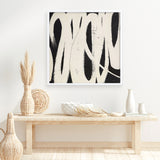 Spinning Around (Square) Art Print